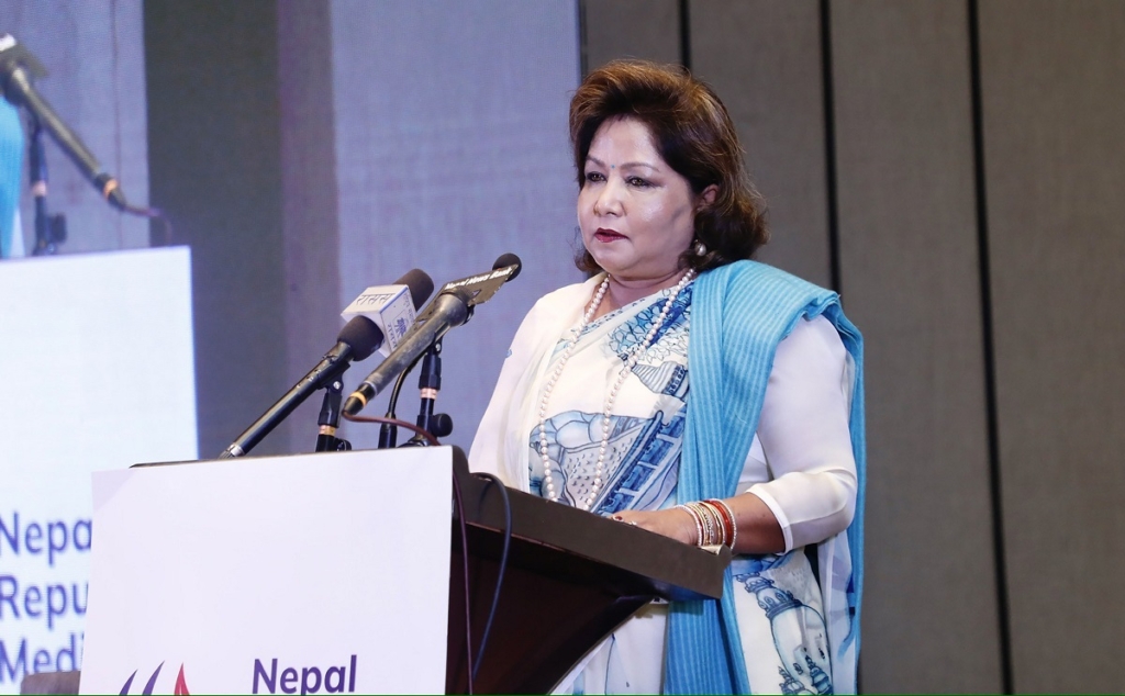 नेपालले मौसमी सङ्कटको सामना गरिरहेको छः आरजु राणा