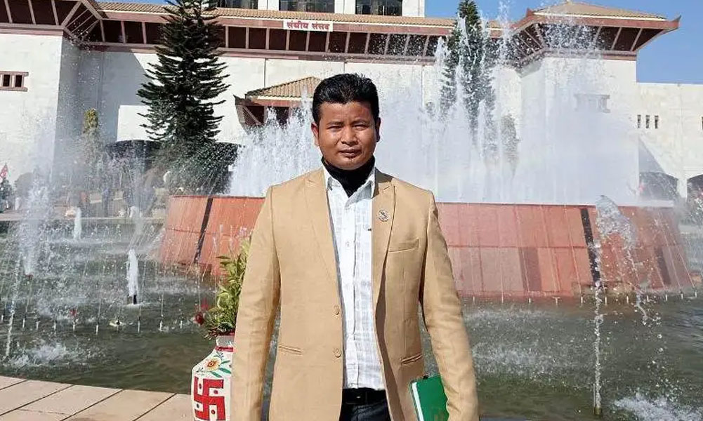रास्वपाका सांसद अशोक चौधरी पक्राउ