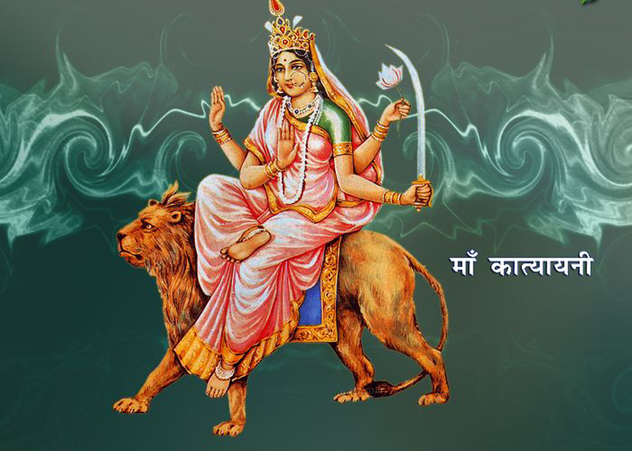 आश्विन शुक्ल षष्ठीका दिन आज कात्यायनी देवीको पूजा गरिँदै