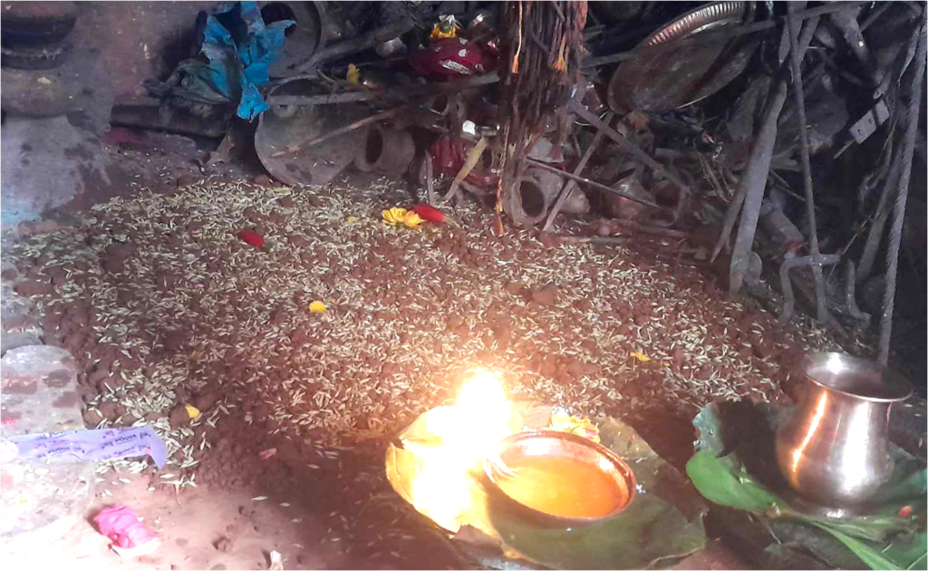 गोरखा दरबारमा विधिपूर्वक जमरा राखियो