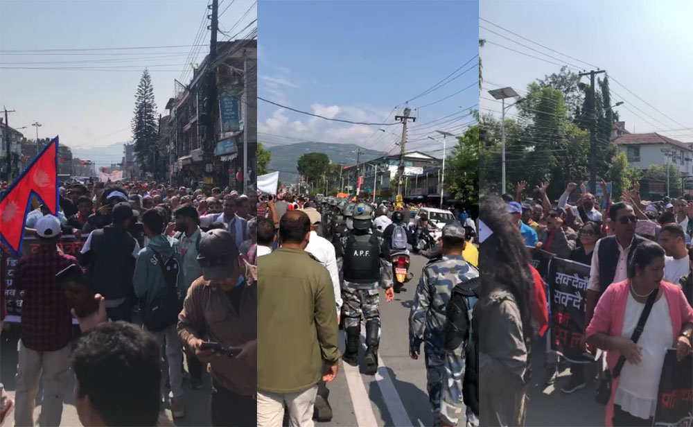 रास्वपाले आजदेखि काठमाडौँ केन्द्रित आन्दोलन गर्ने