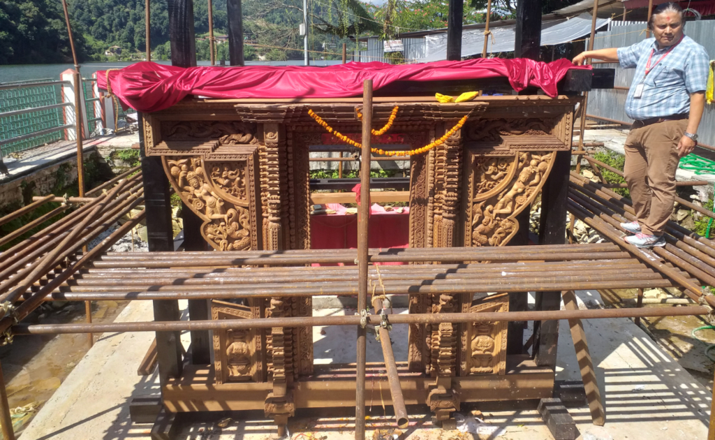 तालबाराही मन्दिर पुननिर्माण गरिँदै
