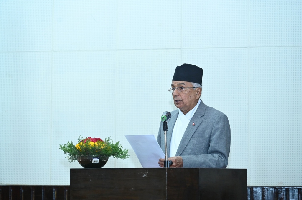 कोप–२९ नेपालका लागि आफ्ना विषय राख्ने उपयुक्त अवसर होः राष्ट्रपति पौडेल