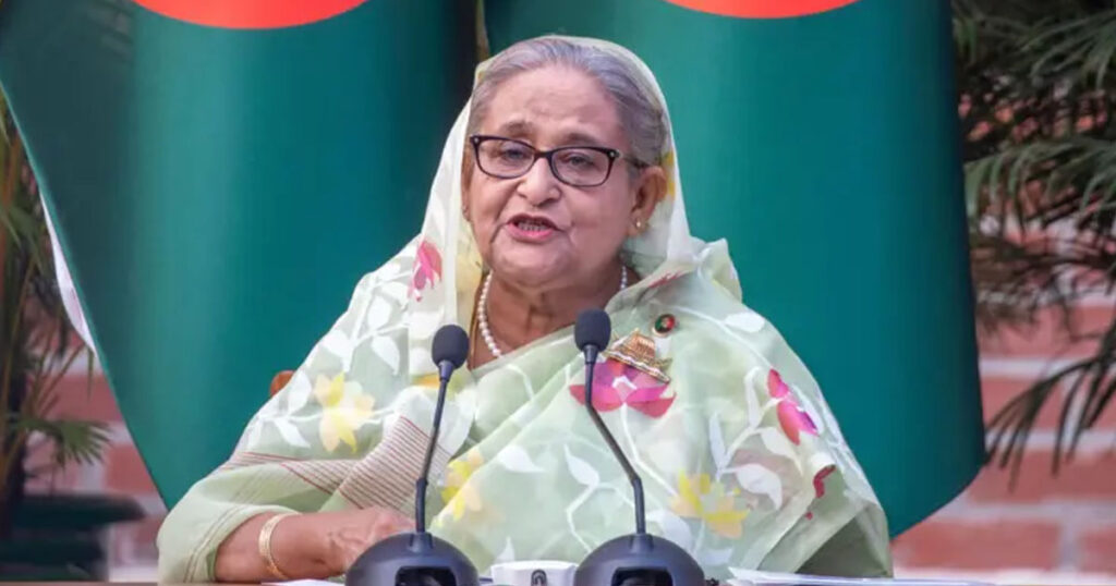 शेख हसिनाविरूद्ध रेड नोटिस जारी गर्न इन्टरपोलमा पत्राचार