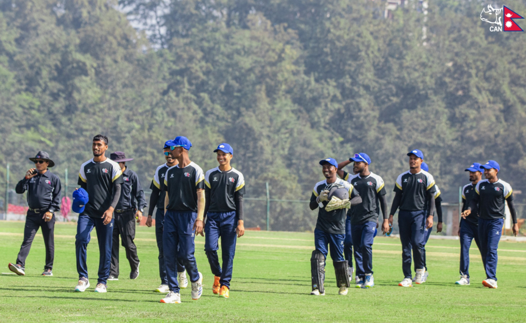कर्नाटकविरुद्धको दोस्रो एकदिवसीय अभ्यास खेलमा नेपाल ७ विकेटले विजयी