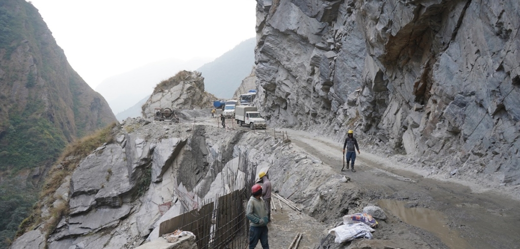 कालीगण्डकी करिडोरः पहिरोग्रस्त क्षेत्रमा निर्माण रोकियो