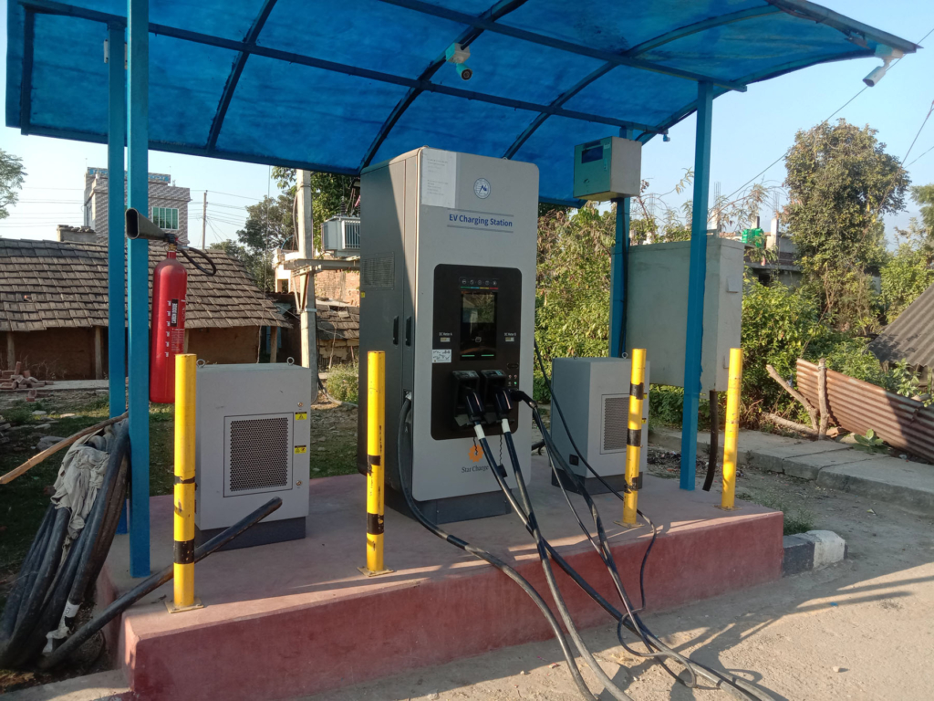 दुई करोड ७२ लाखमा ‘चार्जिङ स्टेशन’ निर्माण