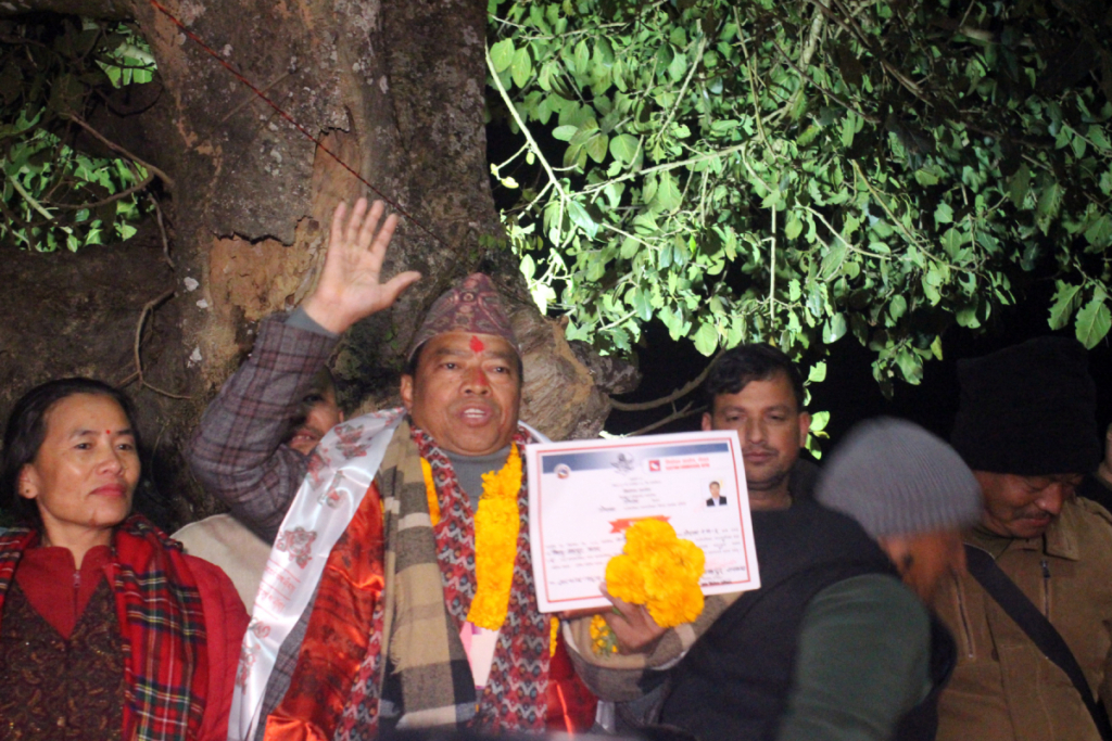 गोरखा–५ मा माओवादी केन्द्रका रानामगर विजयी
