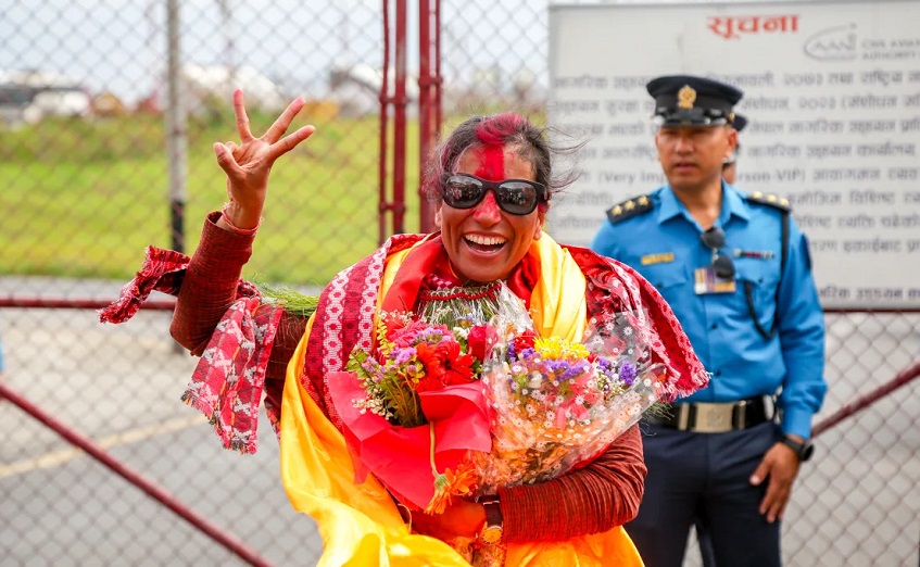 दुई हप्तामै तीन पटक सगरमाथा आरोहण गर्ने पूर्णिमा श्रेष्ठ ‘सीएनएन’ को सूचीमा