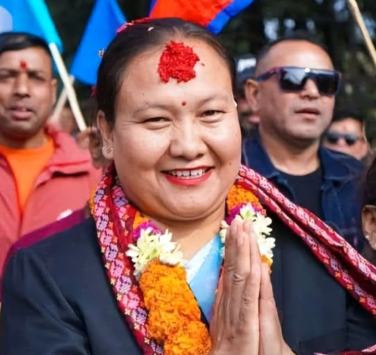 काठमाडौं–१६ को वडाध्यक्षमा रास्वपाकी रोजिना श्रेष्ठ विजयी 1 rojina shreshtha