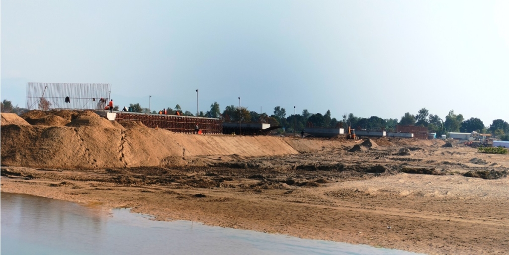 वनहरामा पक्की पुल निर्माण अन्तिम चरणमा