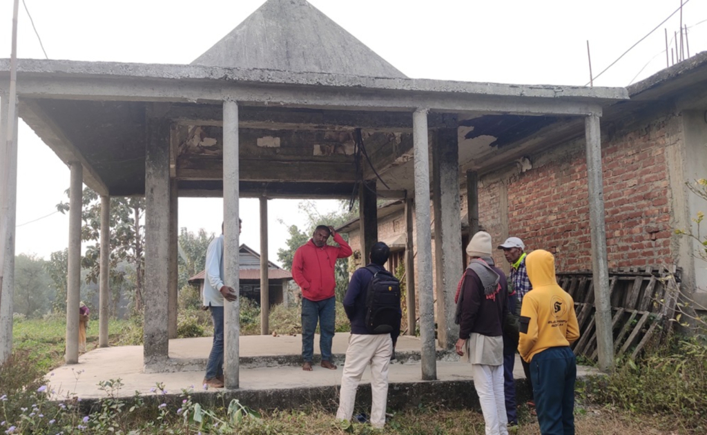 सलहेस मन्दिर निर्माण अधुरै