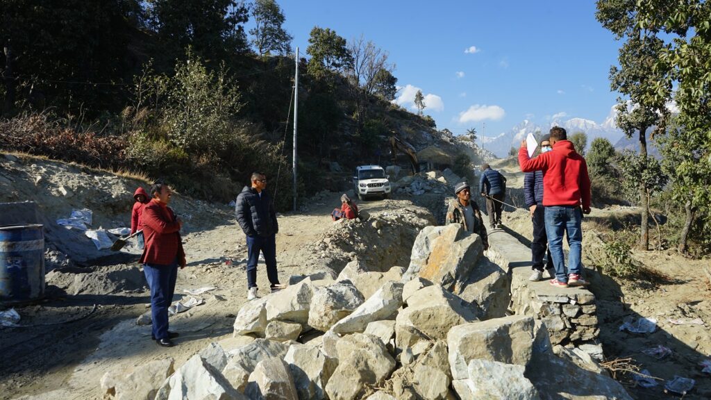 म्याग्दीका सडक योजनामा बजेट अभाव, अधुरा छन् भौतिक पूर्वाधारका योजना