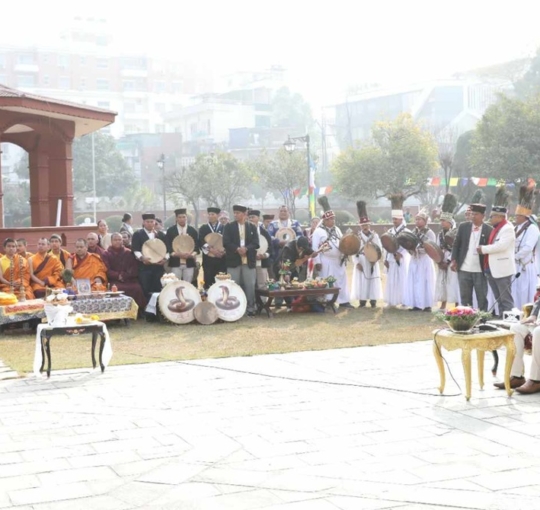 राष्ट्रपति पौडेलबाट सोनाम ल्होसारको शुभारम्भ 1 sonam lhosar1