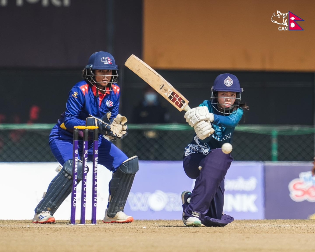 महिला टी–ट्वान्टी त्रिकोणात्मक सिरिजः नेपालको लगातार चौथो हार