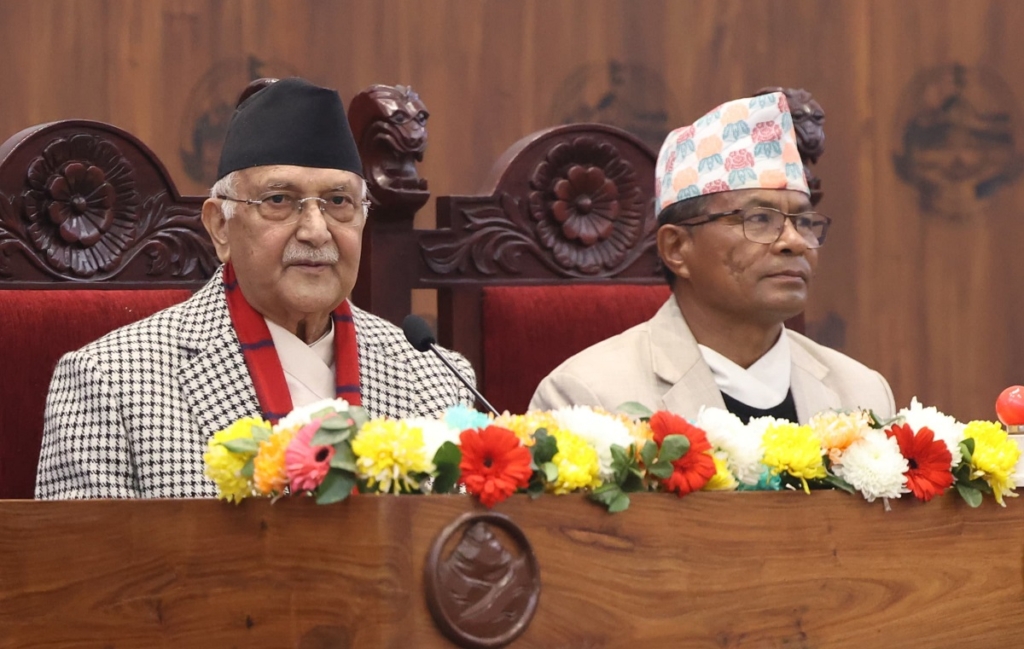 लुम्बिनी प्रदेशसभामा प्रधानमन्त्री ओलीको विशेष सम्बोधन
