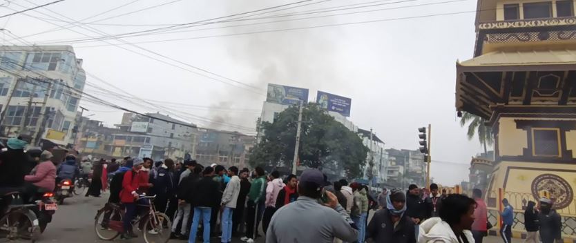 सोसल मिडियाको विवाद सडकसम्म, वीरगन्जमा प्रदर्शन चर्किँदा मधेसका आठ जिल्ला सतर्क