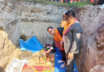 सुनसरीमा भारतको सहयोगमा फोहोरमैला व्यवस्थापन केन्द्र निर्माण कार्य शुरु